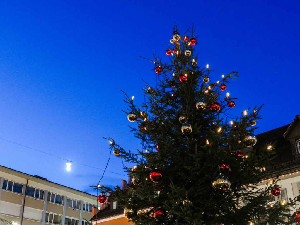 Wunschbaum in Chur auf dem Kornplatz